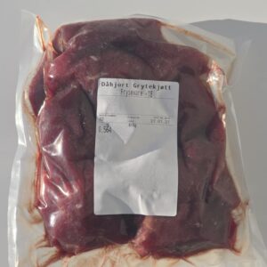 Grytekjøtt av dåhjort