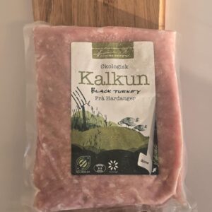 Økologisk kalkunkjøtdeig – Homlagarden Black Turkey