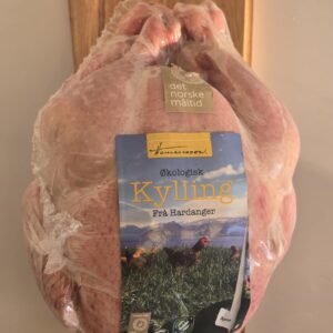 Hel økologisk kylling frå Homlagarden