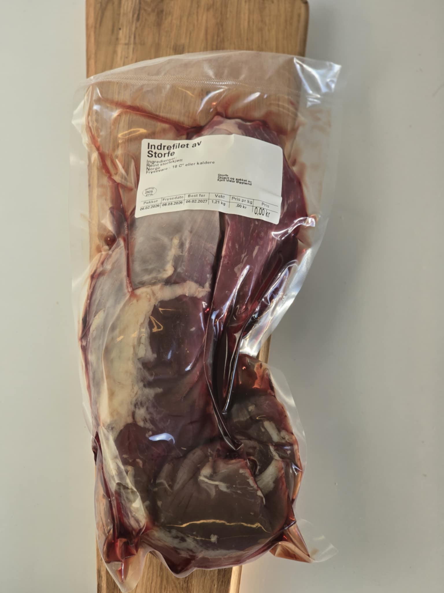 Indrefilet av Vestland storfe