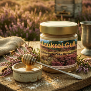 Laukrei Gull – lynghonning frå Vika Gardsdrift